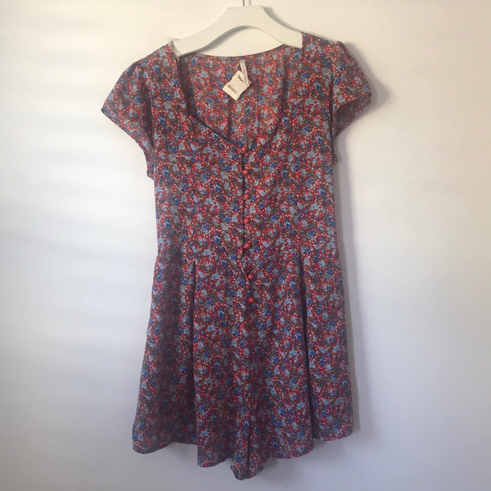 My story floral romper